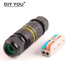 M25S IP68 Waterproof Wire Connector Spl 2/3 Pin 222/223 Electrical Cable Connector Terminal Adapter Plug-in connection LED Light 2024 - buy cheap