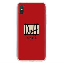Для Xiaomi Redmi 4A 7A S2 Note 8 3 3S 4 4X5 Plus 6 7 6A Pro Pocophone F1 Love Duff Beer Logo Персонализированный Силиконовый чехол для телефона 2024 - купить недорого