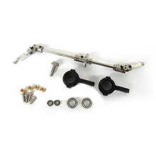 Kit de volante universal para autos, peças sobressalentes para substituição de roda dianteira, compatível com os modelos 1/16 wpl, b1, b14, b16, b24, b36, c14, c24 2024 - compre barato