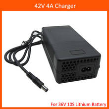 36V Ebike Bicycle Li-ion Charger 42V 4A Input 100-240 V AC DC 5.5*2.5 Lithium Charger For 10S 36 V Electric Bike Scooter Battery 2024 - buy cheap