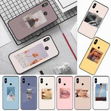 Fashion aesthetic text pictures Phone Case For Xiaomi Redmi note 7 8 9 t k30 max3 9 s 10 pro lite 2024 - buy cheap