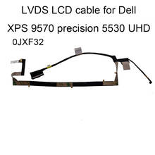 Разъемы ЖК LVDS UHD видео кабель 5530 для Dell XPS 15 9570 точность M5530 FHD LVD DC02C00HU00 JXF32 0JXF32 05CPJ2 5CPJ2 real 2024 - купить недорого