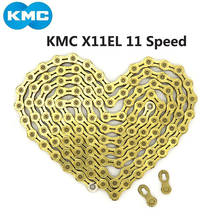 KMC X11EL X11 MTB Road Bike Chain with Magic Button 118L 11 Speed Mountain Bike Bicycle Chain with Original box 2024 - buy cheap