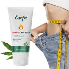 CatFit Ginger/Hemp oil Accelerates Fat Burning Cream Anti-cellulite Full Body Slimming Weight Loss Cream 2024 - buy cheap