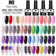 NEE JOLIE 8ML Gel Polish Set UV Vernis Semi Permanent  Top Coat Nail Gel Varnish Nail Art  Gel Polishes Nails 2024 - buy cheap