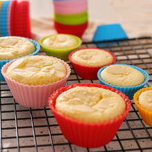 Moldes de silicone para muffins e cupcakes, formas à prova d'água, para decoração de bolos, cozinha, 2024 - compre barato