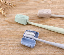 Capa portátil para escova de dentes com suporte, 4 unidades, escova de dentes, acessório para viagem, acampamento, cuidado com a higiene ao ar livre 2024 - compre barato