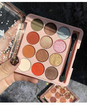 12 Colors Sugar Crystal Eyeshadow Palette Glitter Shimmer Matte Glitter Eye Shadow Pallete Pigmented Waterproof Makeup Palette 2024 - buy cheap