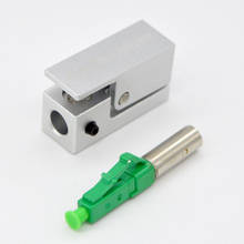GONGFENG 1PCS NEW Optical Connector LC Flange Square Bare Fiber Adapter Coupler Connector Module Special Wholesale 2024 - buy cheap