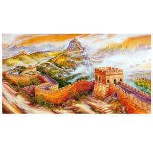 Large size Great Wall landscape waterfall Diamond Painting Full Square Round Drill Diy 5D Diamond Embroidery Mosaic setZP-1444 2024 - buy cheap