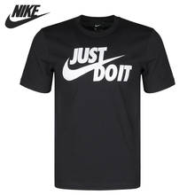 NIKE-Camiseta de manga corta para hombre, ropa deportiva, JUST DO IT, SWOOSH, Original, recién llegado 2024 - compra barato