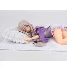 25cm Anime Re:life In A Different World From Zero Sexy Girl Emilia Sleeping Action Figure Toy Collection Decor Model Dolls Gifts 2024 - buy cheap