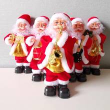 Electric Christmas Santa Claus Toy Music Doll Toy for Children Christmas Gifts Effectively Create Festival Atmosphere 2024 - buy cheap