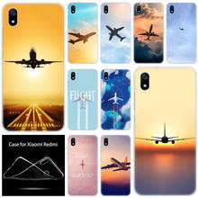 luxury Hot Soft Silicone Case Aircraft plane airplane for Xiaomi Redmi 7 7A GO S2 4X 5 5Plus 6 6A K20 Note 4 5A 6 7 8 Pro Cover 2024 - buy cheap
