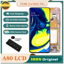 Pantalla Lcd original de 6,7 pulgadas para Samsung Galaxy A80, digitalizador de pantalla táctil de repuesto para Samsung A80 A805 A805F 2024 - compra barato