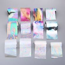 20Pc Shiny Magic Color Aurora AB Effect Reflective Mirror Papers DIY Epoxy Resin Jewelry Fillings Resin Mold Jewelry DIY 2024 - buy cheap