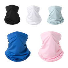 Máscara de proteção facial à prova de vento, máscara de sol, uv, aquecedor de pescoço, para homens, mulheres, balaclava, bandana 2024 - compre barato