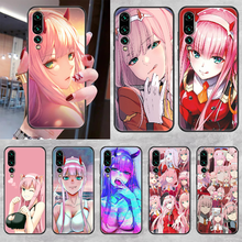 Zero Two DARLING in the FRANXX Phone case For Huawei P Mate P10 P20 P30 P40 10 20 Smart Z Pro Lite 2019 black silicone 2024 - buy cheap