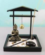 Escultura de Estatua de la suerte, decoración del hogar, arte Zen, latón, Feng Shui, escritorio, Buda, W, pulsera de cuerda roja gratis Fengshuisale W1639 2024 - compra barato