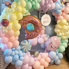 50pcs 5inch Macarons Latex Ballon Balony Birthday Party Candy Balloons Birthday Party Decoations Baby Shower Wedding Golobos 2024 - buy cheap