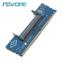 Adapter DDR4 Laptop DDR4 RAM Memory Tester SO DIMM SO-DIMM to Desktop adapter card 2024 - compre barato