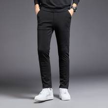 Pantalones acolchados de lana para hombre, calzas gruesas y cálidas de Cachemira, elegantes, de negocios, para invierno, PT-489 2024 - compra barato