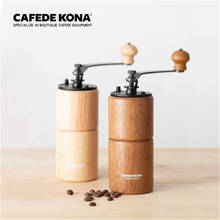 Cafede kona moedor de café manual moedor de café em cerâmica mini máquina de trituração de café doméstico handheld moedor de café 2024 - compre barato