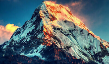 Mount Everest Worlds Tallest Mountain Art Film Print Silk Poster Home Wall Decor 24x36inch 2024 - buy cheap