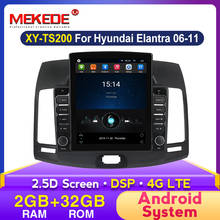 MEKEDE-reproductor Multimedia con Android y navegación GPS para Hyundai, autorradio estéreo con 4G LTE, DSP, WIFI, BT, para Hyundai Elantra HD 2006-2010 2011 2024 - compra barato