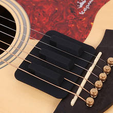 Clássica guitarra acústica silenciador guitarra prática mudo almofada acessórios musicais 2024 - compre barato