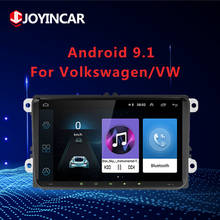 Radio con GPS para coche, reproductor Multimedia con Android 9,1, 9 pulgadas, 2 Din, USB, para Skoda/Seat/Volkswagen/VW/Passat b7/GOLF 5 6/POLO 2024 - compra barato