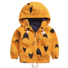 Boys Clothing New 2-6Y Autumn Jacket Long Sleeve Outdoor Jacket Boys  New Girls Coat Cartoon Hooded Clothes For Kids 2024 - buy cheap