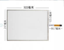 Tela de toque resistiva com 5 cabos e 5 polegadas, 2 tamanhos, 15 polegadas, encomenda a la, carte industrial, tela externa sensível ao toque 2024 - compre barato