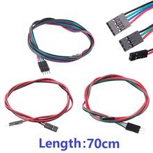 MEGA 70cm Dupont Cable Female to Female Male to Female Jumper Cable Wire 2Pin 3Pin 4Pin 3D Printer Parts Dupont Copper Cable 2024 - buy cheap
