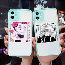 Hunter X Killua Zoldyck Anime Phone Cases matte transparent  For iphone 7 8 11 12 plus mini x xs xr pro max high quality cover 2024 - buy cheap