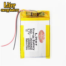 1/2/4Pcs Rechargeable Li-ion Cell 3.7V lithium ion battery 303442 033442 400mah With PCM For Headphone GPS DVD MP3 MP4 Toy 2024 - buy cheap