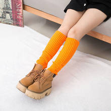 2019 Winter Keep Warm Girls Ladies Women Knee High Socks Long Sexy Knit Leg Warmers 2024 - buy cheap