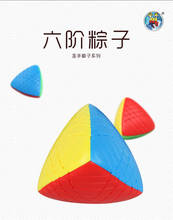 Shengshou-Cubo mágico de velocidad, juguete educativo, rompecabezas, 6x6, mastermorphix, Stickerless 2024 - compra barato