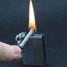 Arrancador de fuego instantáneo de pedernal, 5 uds., compatible con encendedor de cigarrillos de cocina, Camping, sin aceite 2024 - compra barato