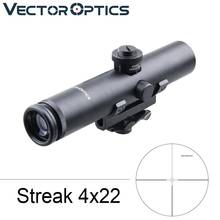 Vector de óptica táctica 4x22 ASA 223 Rifle a prueba de choque Electro vista 2024 - compra barato