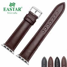 Eastar Leather Watchband for Apple Watch6 5 SE Band Series 3/2/1 Sport Leather Bracelet 42 mm 38 mm Strap For iwatch 4 5 Band 2024 - buy cheap