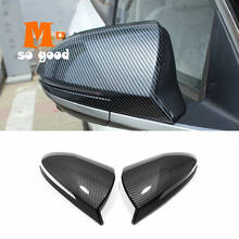 2021 2022 For Hyundai Tucson NX4 Car Side Door Rearview Turning Mirror Sticker Cover Trim Carbon/Chrome Decor Accessories 2024 - buy cheap