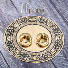 11/14cm Vintage Antique Brass Cabinet Handles Chinese Style Furniture Handle Drawer Knobs Wardrobe Door Pulls Furniture Hardware 2024 - buy cheap