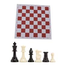 Chess Triple Weighted Pieces and Mousepad Board Chess Set 62KF 2024 - buy cheap