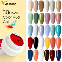 30 bottles VENALISA one stroke of color painting gel 5g thick jelly color mud uv gel Gel Paste Soak Off UV LED Nails Gel Polish 2024 - купить недорого