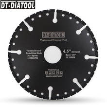 DT-DIATOOL 1 шт. Алмазный многоцелевой режущий диск для демонтажа пилы для стали, армированного бетона, чугуна, алюминия 2024 - купить недорого
