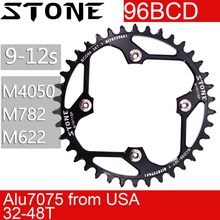 Stone Chainring Round 96BCD for Shimano alivio M782 M4000 M4050 M612 XTC820 36t 38 40t 42 44 46 48T MTB Bike Chainwheel 96bcd 2024 - buy cheap
