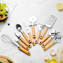 Utensílio de cozinha de aço inoxidável universal, ferramenta de cozimento, batedor de ovo, abridor de latas, ferramentas de cozimento, acessórios para casa e restaurante 2024 - compre barato