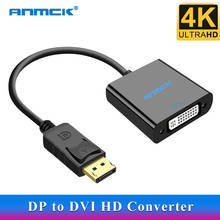 Adaptador de porta de exibição para dvi, dp macho todvi 24 + 1 fêmea, cabo conversor para hdtv, projetor, computador, pc 2024 - compre barato