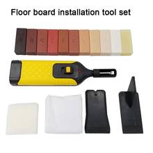 Damaged Laminate Floor Repair Kit 11-Color Wax Block Smoothing Cleaning Tool Set Kitchen Countertops Gap Repair Accessories 2024 - buy cheap